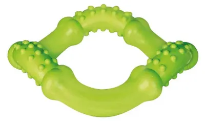 Produktbild von Trixie Rutschfester Gummi-ring Spielzeug Ø 15 Cm Gelb  Gelb One Size