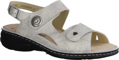 Produktbild von Finn Comfort Denia Damenschuhe, bequeme Sandale, Leder, Beige, Wechselfußbett - Marken Finn Comfort, Beige, leder (natural)
