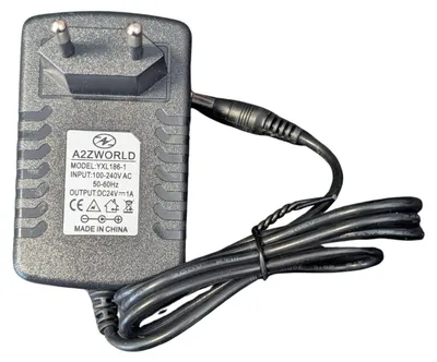 Immagine prodotto di Trasformatore da 220V a 24V, con spina europea, potenza 24W, corrente 1A