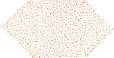 Produktbild von KraftKids Decke für Babyschale Winter Musselin Zweige braun 100 cm x 100 cm