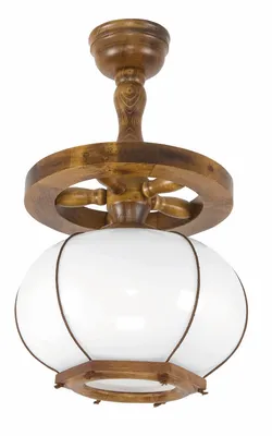Immagine prodotto di Lampada a sospensione in legno con paralumi RETRO 2-025/5