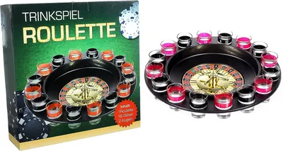 Produktbild von Trinkspiel Roulette Partyspiel Gesellschaftsspiel
