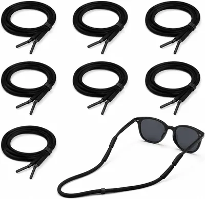 Image de 8 sangles flottantes pour lunettes, unies, pour les sports nautiques