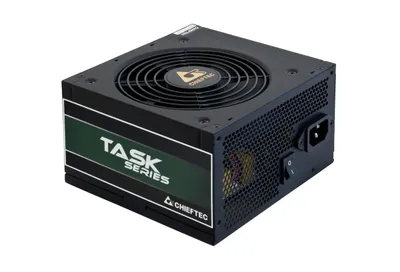Produktbild von Chieftec Task TPS-600S ATX-Netzteil 600 W – 80 PLUS Bronze, Aktive PFC, 12-cm-Lüfter, Schwarz