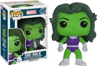 Produktbild von FUNKO POP CULTURE MARVEL COMICS SHE HULK VINYL-FIGUR NEU!  Funko