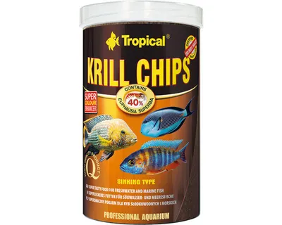 Produktbild von Futterchips Tropical Krill Chips 1 l
