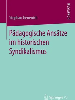 Obrázek produktu pro Pädagogische Ansätze im historischen Syndikalismus