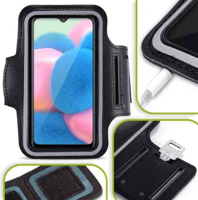 Produktbild von Handy Hülle kompatibel für Samsung Galaxy A03s Fitness Case Jogging Sportarmband