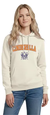 Produktbild von Cinderella Schriftzug Mit Emblem Damen Hoodie, M, Vanille-Milchshake