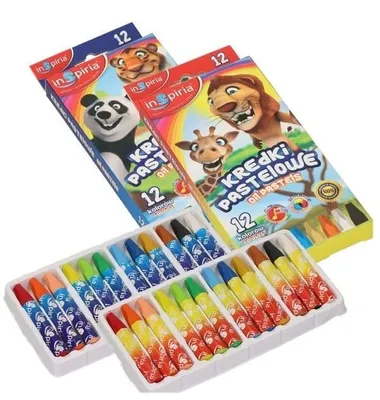 Produktbild von Pastellstifte, 12 Farben – InSpiria
