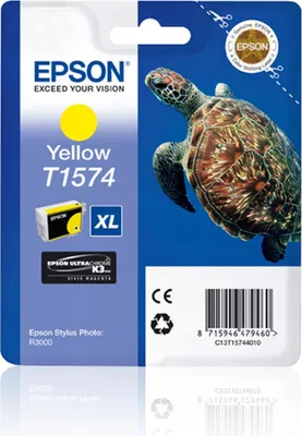 Image de Epson Turtle T1574 cartouche d'encre 1 pièce(s) Original Rendement élevé (XL) Jaune