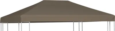 Image de BEI CLORIS Pavillondach 310 g / m² 3x3 m 3x3 m Taupe - Pavillons & Partyzelte Neu8088646 1parcel