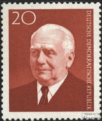 Produktbild von Briefmarken DDR 1959 Mi 673b (kompl.Ausg.) postfrisch 83.Geburtstag von Pieck