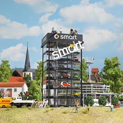 Produktbild von Busch 1001 - 1/87 / H0 Smart Car Tower / Smart Center - Neu