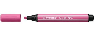 Obrázok produktu pre STABILO Pen 68 MAX, 1 farba/farieb, Ružová, 5 mm, 1 mm, Ružová, Kolo