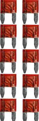 Produktbild von baytronic 10x Kfz-Flachstecksicherung Mini rot 10A