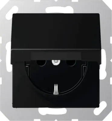 Immagine prodotto di Presa Jung SCHUKO con coperchio incernierato A1520BFKLSWM (A1520BFKLSWM)