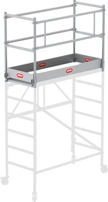 Produktbild von Alu Klappfahrgerüst Euro Vario - Breite: 0,70 m, Länge: 1,70 m - Modul: B (nur in Verbindung mit Modul A aufstellbar)