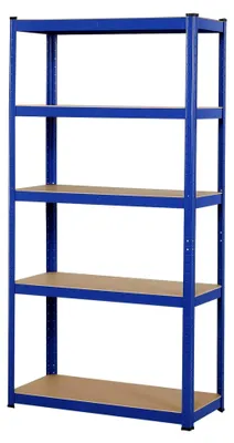 Produktbild von Lagerregal 180 x 90 x 40 cm, Schwerlastregal mit 5 Ebenen, Steckregal bis max. 875 kg belastbar, pulverbeschichtet