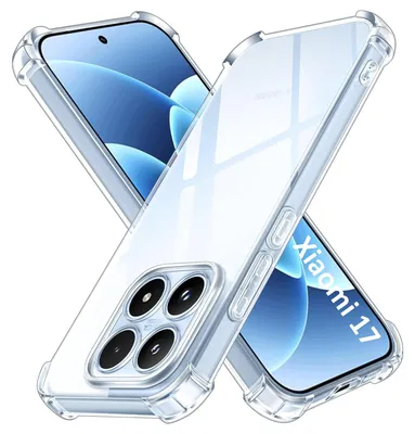 Produktbild von Hülle für Xiaomi 17 - Stoßfeste Rückseite Transparent Handyhülle Kratzfest Schutzhülle Phonillico®