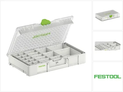 Obrázek produktu pro Festool 204856, Sada nářadí, Plast, Bílá, 9,7 l, 20 kg, 296 mm