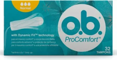 Produktbild von O.B Pro Comfort Normal Tampons 32 Units