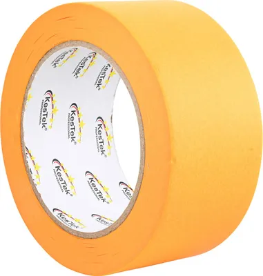 KesTek Malerband Goldband 50mm x 50m – Profi Abdeckband 4066986406447 414710 40644KT