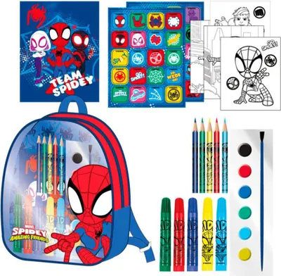 Obrázok produktu pre Sada školských potrieb s motívom Marvel Spidey (Spider-Man)