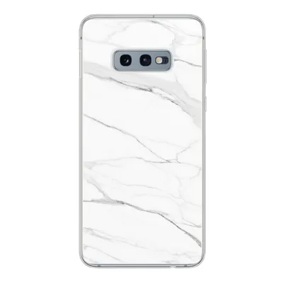 Produktbild von MuchoWow® Handyhülle Schutzhülle Hülle für Samsung Galaxy S10e Marmor - Weiß - Linie - Muster - Luxus - Marmoroptik Silikon Softcase Handy Hülle - Handy