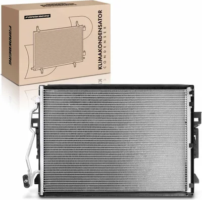 Imagen del producto de Condensador para aire acondicionado, marca Frankberg, compatible con Mercedes-Benz Clase S (W221) y Clase S Coupé (C216)