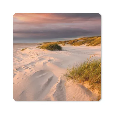 Produktbild von MuchoWow® Mauspad Mousepad Strand - Sonne - Düne 20x20 cm - Mousepads - Maus Mat - Pad - Mausunterlage - Desk Mat - Bureauartikeln