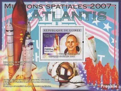 Produktbild von Briefmarken Guinea 2007 Mi Block1428 postfrisch Raumfahrer