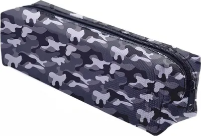 Produktbild von Mäppchen Federtasche Schlamperbox Federmäppchen Schüleretui Stiftemappe Moro czarny [008]