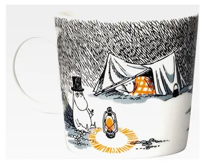 Produktbild von MOOMIN Tasse, Porzellan, Weiß