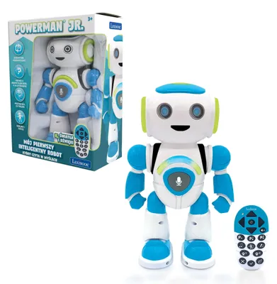 Produktbild von Lexibook Powerman Jr. interaktywna inteligentna zabawka Robot, który czyta w myślach zabawka dla dzieci tańcząca muzyka Zwierzęta, ROB20PL
