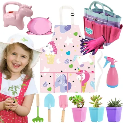 Immagine prodotto di WOOPIE Set del Piccolo Giardiniere, 18 pezzi. Unicorno