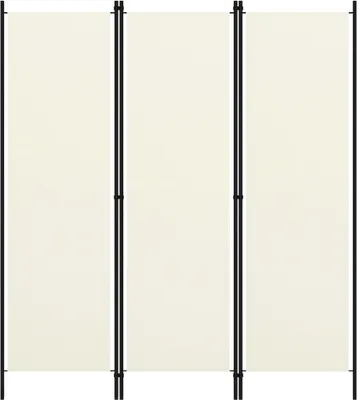 A three-panel room divider.