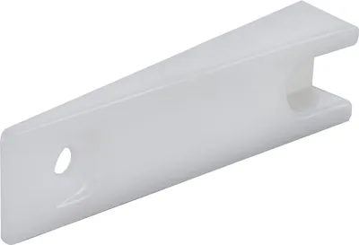 Produktbild von Helm 355 Andrückstücke (Schiebetürbeschlag) 110x30x20mm Kunststoff weiß