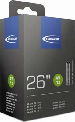 Image de Chambre à air Schwalbe 1x AV13 26x1,50-2,40 en vrac