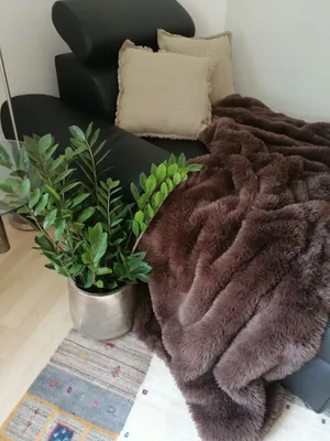 Produktbild von Felldecke Star Home Wohndecke Byron Webpelz Fell Braunbär 150x200