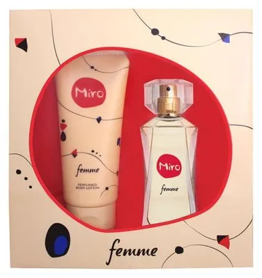 Immagine prodotto di Set regalo Miro Femme: Eau de Parfum spray 50 ml + Gel doccia 100 ml