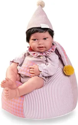 Produktbild von MuÑecas Antonio Juan Neugeborene Babypuppe Pipa Zirkus Rosa  Rosa One Size