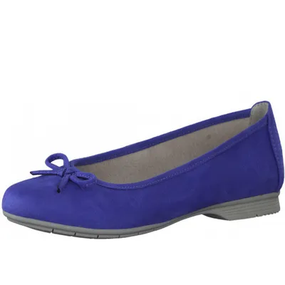 Produktbild von Jana  Damenschuhe Ballerinas Blau Freizeit, Schuhgröße:38 EU