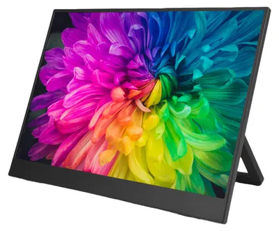 Zdjęcie produktu dla Przenośny ekran HDR o przekątnej 14 cali, obsługujący system RasPi OS, rozdzielczość 1920×1200, częstotliwość odświeżania 60 Hz, złącze Type-C, ultracienki, dodatkowy monitor do komputera