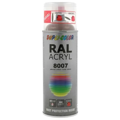 Produktbild von DUPLI-COLOR RAL 8007 rehbraun glanz, 400 ml