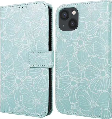 Immagine prodotto di Custodia pieghevole imoshion Design per iPhone 14 - Botanica
