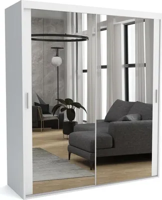 Image de Tapis de vestiaire FURNLUX A Blanc 170cm / Couleur principale : Blanc / Dimensions : 170 x 60 x 205 cm
