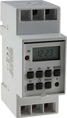 Produktbild von digitale Wochen-Zeitschaltuhr für Schalttafel-Einbau, 230V, max. 3500W