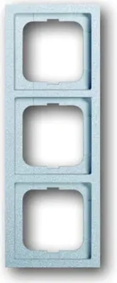 Productafbeelding van Busch-Jaeger Future Linear, frame, 3-voudig, aluminiumzilver, 1 stuk.