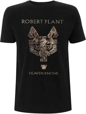 Produktbild von Robert Plant Heaven Knows Black L T-Shirt